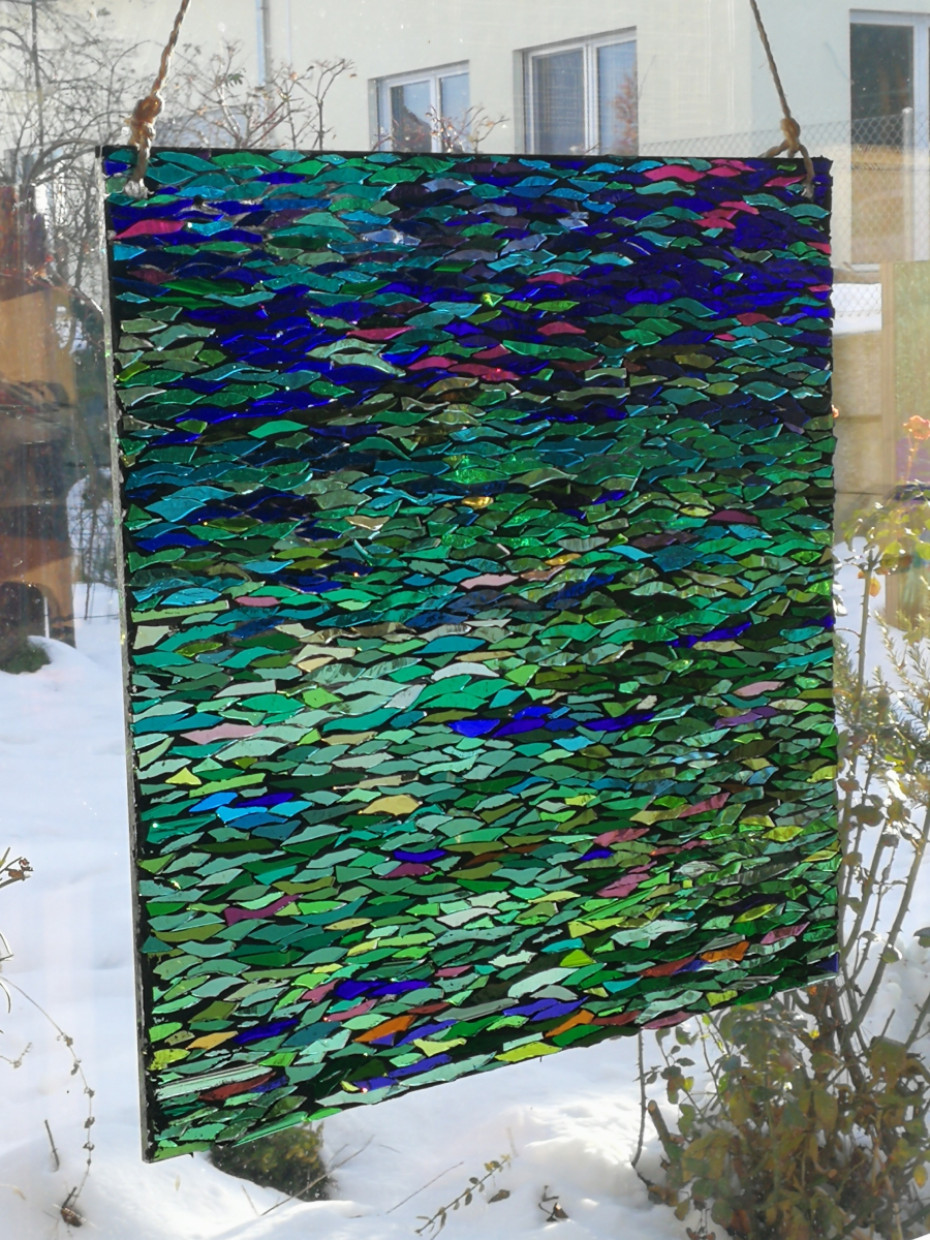 Fensterbild 40 × 40 cm